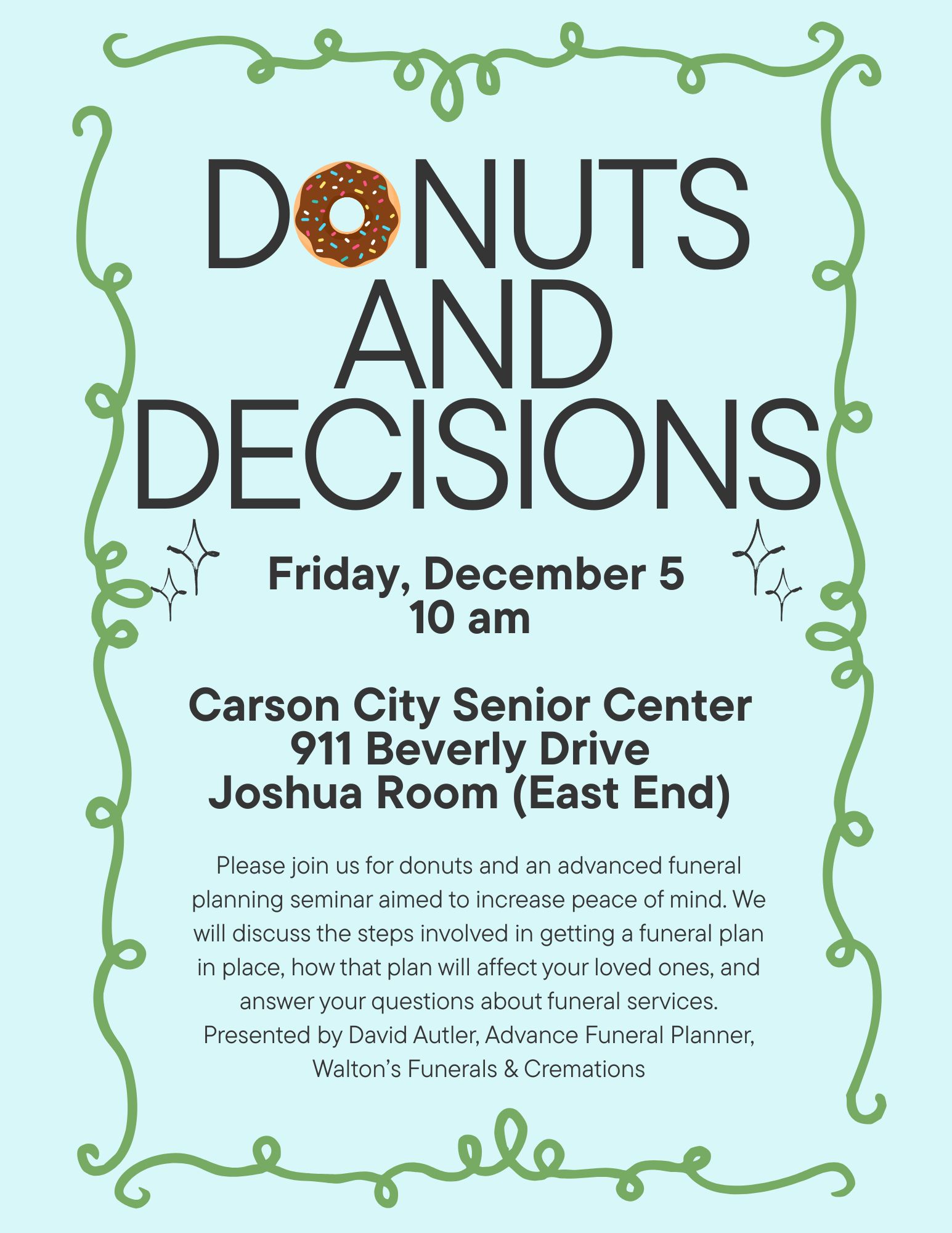 Donuts and Decisions