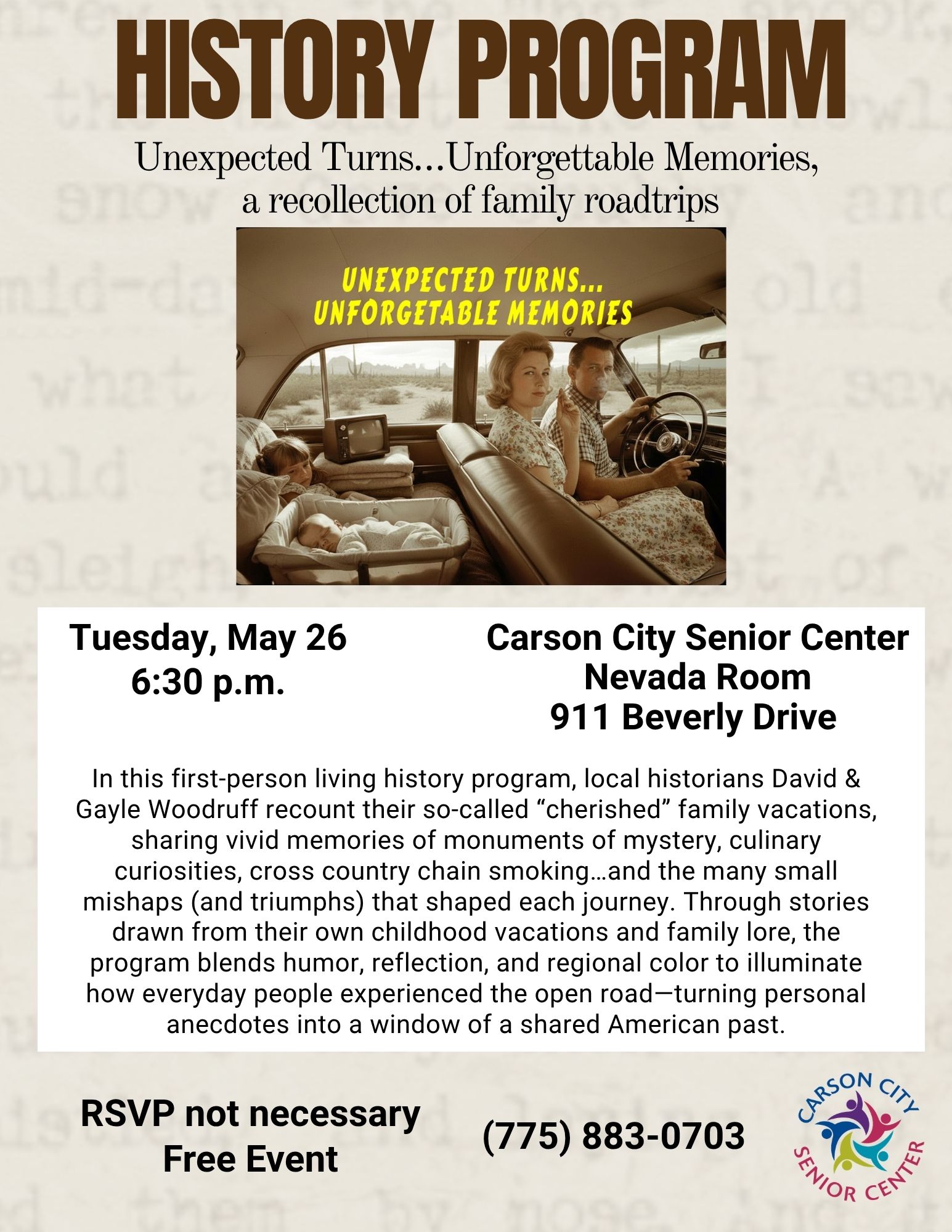 Unexpected Turns…Unforgettable Memories, a Recollection of Family Roadtrips