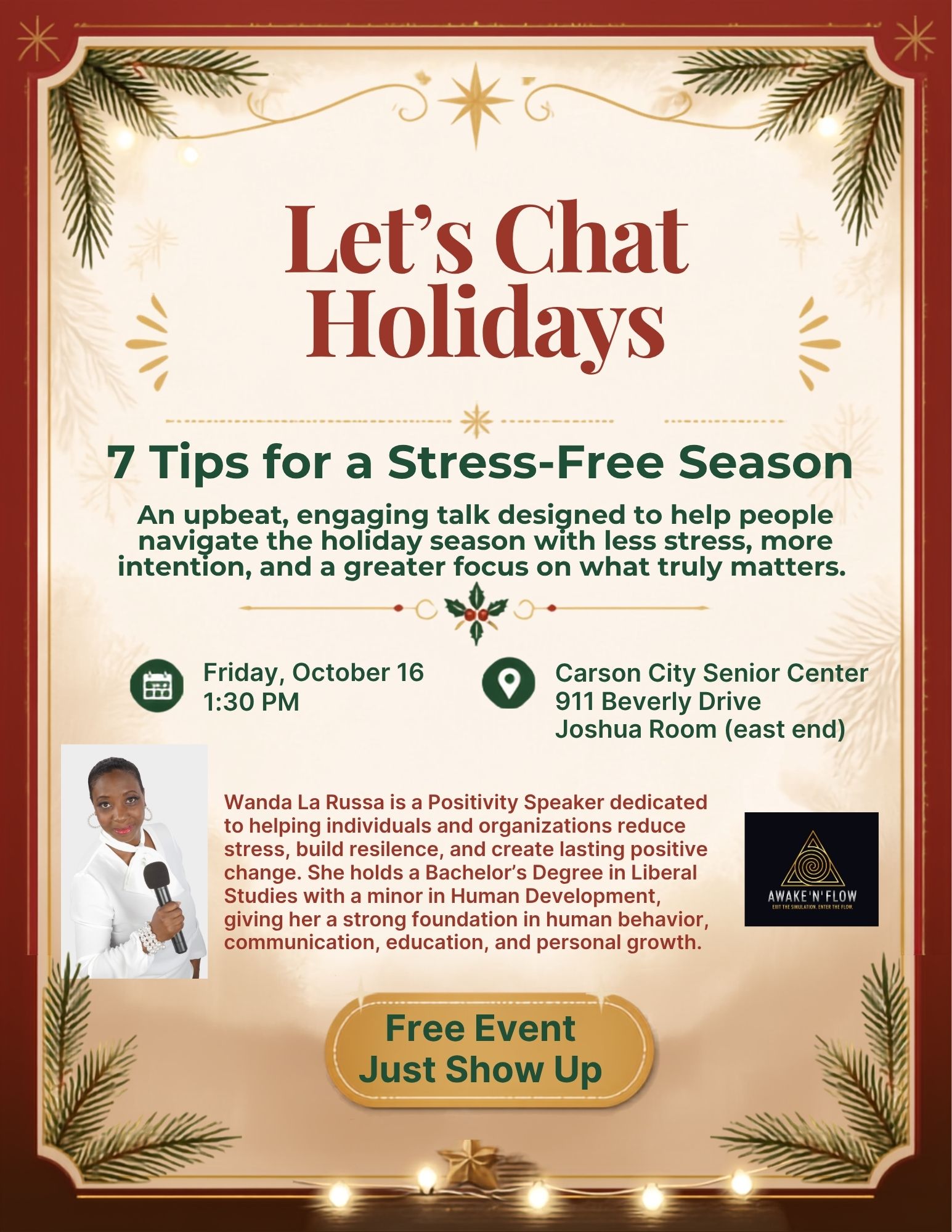 Let’s Chat Holidays - 7 Tips for a Stress-Free Season