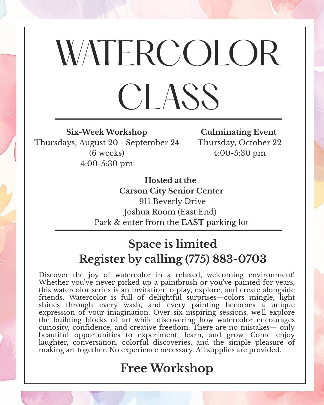 Watercolor Class