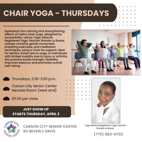 Chair Yoga - Thursdays